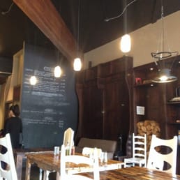 The menu on the left. I love the lighting! The menu on the left. I love the lighting!