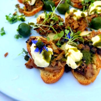 Osmosis Day Spa Sanctuary - Delicious mushroom bites! - Massage Near Me - Freestone, California