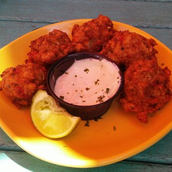The Keys - Delicious conch fritters - Caribbean Near Me - Put-in-Bay, Ohio