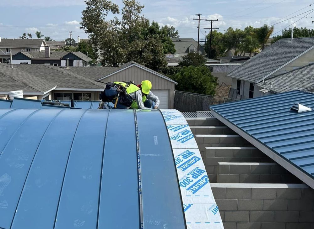 Slide of Metal Roofing