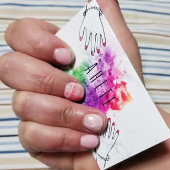 Arete Beauty Spa - Gel manicure with designs - Nail Salons Near Me - Flushing, New York Arete Beauty Spa - Gel manicure with designs - Nail Salons Near Me - Flushing, New York
