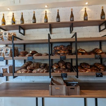 Romi’s - Inside the bakery, different kinds of fresh challahs - Coffee & Tea Near Me - Toronto, Ontario