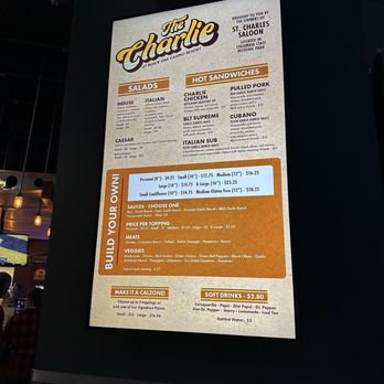 The Charlie - Menu part 2 - Pizza Near Me - Tuolumne, California The Charlie - Menu part 2 - Pizza Near Me - Tuolumne, California