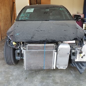J&A Quality Collision Center - Front end damage to car. - Body Shops Near Me - Bellflower, California J&A Quality Collision Center - Front end damage to car. - Body Shops Near Me - Bellflower, California