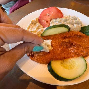 Bosphorous - Winter Garden - LAVAS (Hollow Bread) with MUHAMMARA and BABAGANOUSH - Middle Eastern Near Me - Winter Garden, Florida Bosphorous - Winter Garden - LAVAS (Hollow Bread) with MUHAMMARA and BABAGANOUSH - Middle Eastern Near Me - Winter Garden, Florida