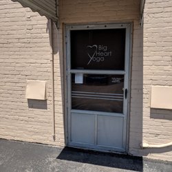 Big Heart Yoga - We use the back door because it's right in the parking lot!