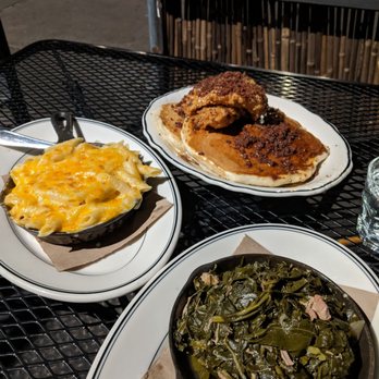 Jacob's Pickles - Collard greens, macaroni and cheese, chicken and pancakes - Comfort Food Near Me - New York, New York
