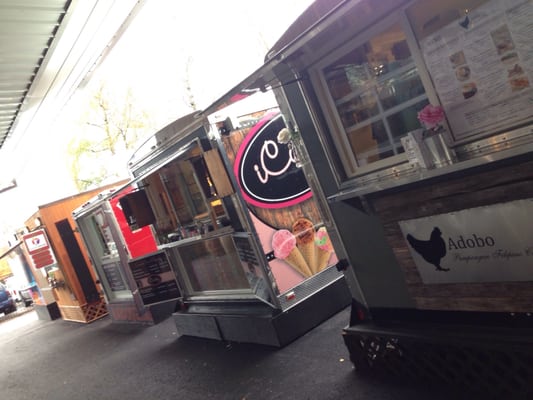 Happy Valley Station food carts by null