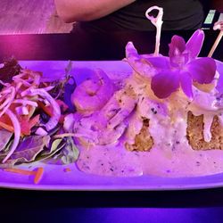 El Boulevard Latin Cuisine & Bar - Mofongo Pasta with Shrimp with Creamy Sauce