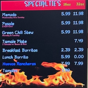 Warrior Fuel 2 Station - March 2025 Menu - Gas Stations Near Me - Bernalillo, New Mexico
