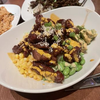 Noodle Bar - Poke Bowl w beef teriyaki - Asian Fusion Near Me - San Jacinto, California Noodle Bar - Poke Bowl w beef teriyaki - Asian Fusion Near Me - San Jacinto, California