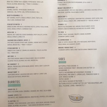 Egg Shop - Menu - Breakfast & Brunch Near Me - Brooklyn, New York