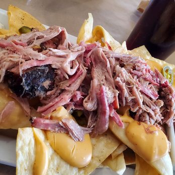 Lush's Tennessee BBQ - Pulled Pork Nachos - Food Trucks Near Me