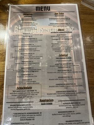 Menu photo 2 Brauhaus Schmitz Philadelphia, PA