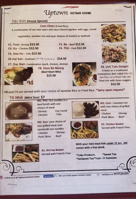 Menu photo 4 Uptown Vietnam Cuisine Columbus, GA Menu photo 4 Uptown Vietnam Cuisine Columbus, GA
