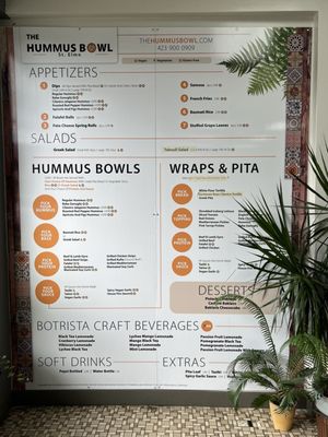 Menu photo 2 The Hummus Bowl Chattanooga, TN Menu photo 2 The Hummus Bowl Chattanooga, TN