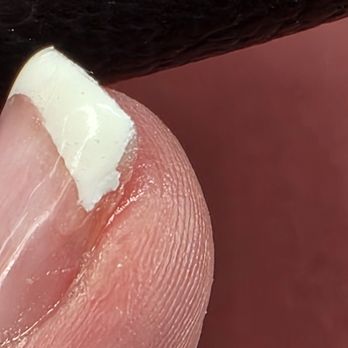 Solar Nails - Poor paint skills, ragged edges. - Nail Salons Near Me - Perry, Georgia Solar Nails - Poor paint skills, ragged edges. - Nail Salons Near Me - Perry, Georgia
