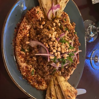 Mazevo Mediterranean Eatery - Spiced Lamb with Hummus - Mediterranean Near Me - Denver, Colorado
