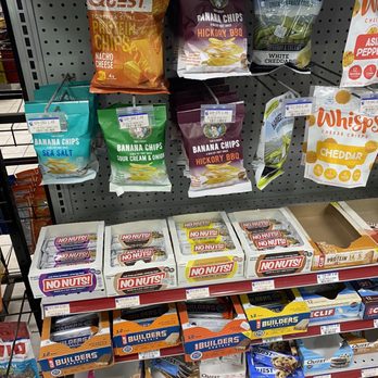 Shell - a variety of snacks on display in a grocery store - Gas Stations Near Me - Irondale, Alabama