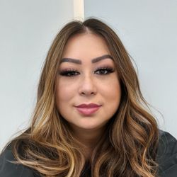 Park Jun Korean Hair Salon Straight Perm Color Wedding - End result