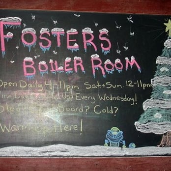 Foster's Boiler Room - Winter 2009 hours - American Near Me - Plymouth, New Hampshire