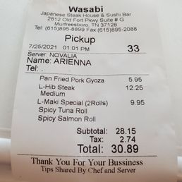 Second Tax when I got there.