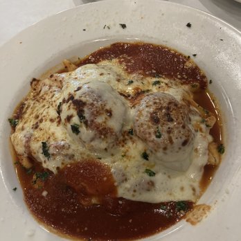 Linguine's Italian Restaurant - Cavatelli pasta parm style with meatballs - Italian Near Me - Bowmansville, New York Linguine's Italian Restaurant - Cavatelli pasta parm style with meatballs - Italian Near Me - Bowmansville, New York