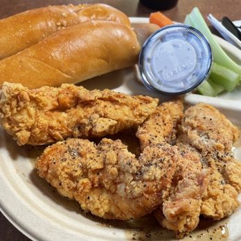 Epic Wings - Lemon Pepper strips with a cold one! - Chicken Wings Near Me - San Diego, California