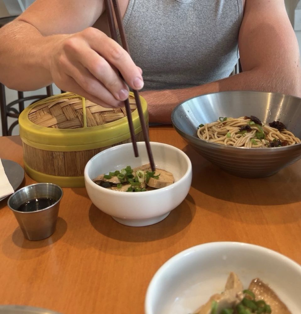 Three Fold Noodles and Dumpling