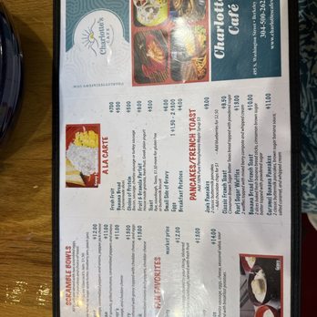 Charlotte’s Cafe - Breakfast menu - Breakfast & Brunch Near Me - Berkeley Springs, West Virginia Charlotte’s Cafe - Breakfast menu - Breakfast & Brunch Near Me - Berkeley Springs, West Virginia