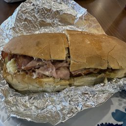 A cubano sandwich
