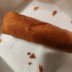 Sapporo Fantasy Japanese Steak & Seafood House - Spring roll very much over cooked almost no filling !