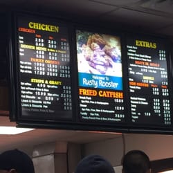 Rusty Rooster - Menu
