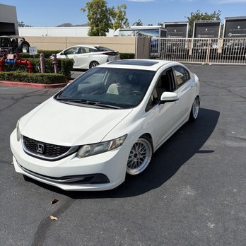 Fat Stance - 2015 Honda Civic - Auto Customization Near Me - Costa Mesa, California