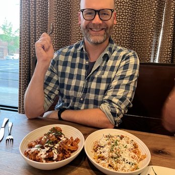 Saffron Mediterranean Kitchen - Can't decide? Order two pastas - Mediterranean Near Me - Walla Walla, Washington Saffron Mediterranean Kitchen - Can't decide? Order two pastas - Mediterranean Near Me - Walla Walla, Washington