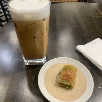 Moka & Co - Baklava and iced adeni chai - Coffee & Tea Near Me - Queens, New York Moka & Co - Baklava and iced adeni chai - Coffee & Tea Near Me - Queens, New York