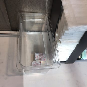 Chick-fil-A - Return bin for sauces, never seen at another CFA - Fast Food Near Me - Oviedo, Florida