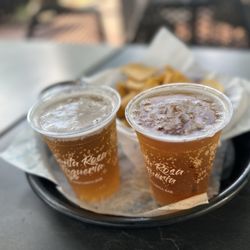 Santa Rosa Taqueria - Happy Hour Beer's with chips and salsa