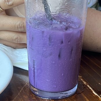 Kihei Caffe Lahaina - Ube cold brew - Breakfast & Brunch Near Me - Lahaina, Hawaii