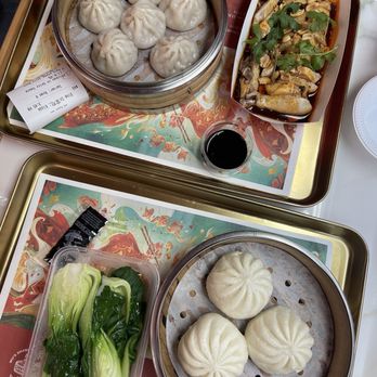 Lao Wu Authentic Shanghai Dumpling - C1. Pork Steam Juicy Buns C7. Vegetable Steam Buns  Bok Choy - Shanghainese Near Me - Edison, New Jersey