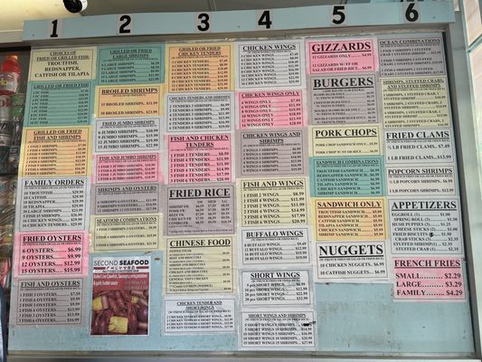 Menu photo 1 Second Seafood Market Houston, TX Menu photo 1 Second Seafood Market Houston, TX