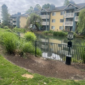 Riverwalk At Happy Valley - Another picture of the pond outside my unit - Apartments Near Me - Happy Valley, Oregon Riverwalk At Happy Valley - Another picture of the pond outside my unit - Apartments Near Me - Happy Valley, Oregon