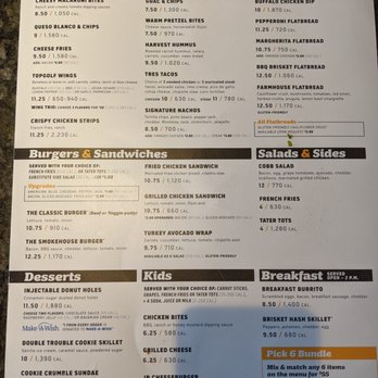 Topgolf - Menu Side 1 - New American Near Me - Myrtle Beach, South Carolina Topgolf - Menu Side 1 - New American Near Me - Myrtle Beach, South Carolina