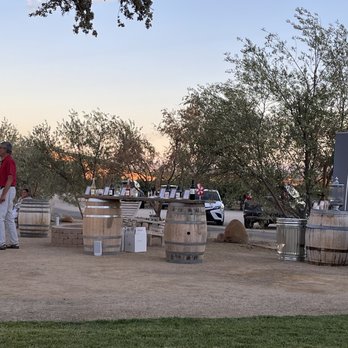 High Camp Wines - Their wine tasting set up - Wineries Near Me - San Miguel, California High Camp Wines - Their wine tasting set up - Wineries Near Me - San Miguel, California