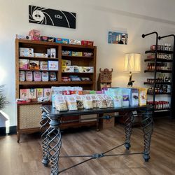 Dry good offerings within the shop