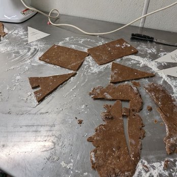 Dulce Cakes and Confections - The process of constructing a gingerbread house - Desserts Near Me Dulce Cakes and Confections - The process of constructing a gingerbread house - Desserts Near Me