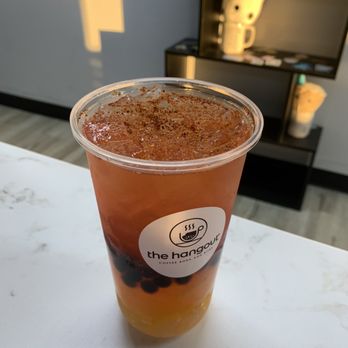 The Hangout - Their featured drink- Mangonada - Bubble Tea Near Me - Galt, California