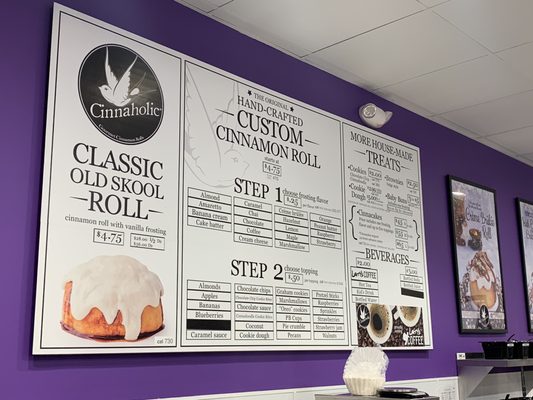 Menu photo 7 Cinnaholic Cary, NC