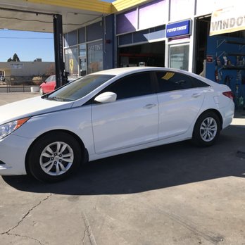 MORALES TINT - Full tint 5% 2012 sonata! - Car Window Tinting Near Me - Albuquerque, New Mexico