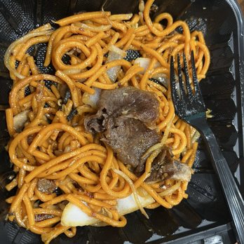 Iron King Mongolian BBQ - What's left of my delicious bowl - Barbeque Near Me - Corona, California